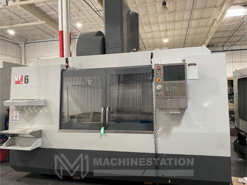 Haas VF-6/50 CNC Vertical Machining Center – 4th Axis Ready 50 Taper Mill