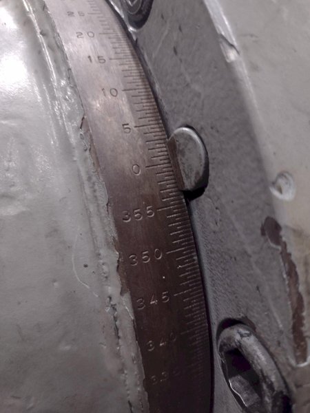 50 TAPER GIDDINGS &amp; LEWIS RIGHT ANGLE BORING HEAD, OFF 5" SPINDLE MILL: YOBRO #24743