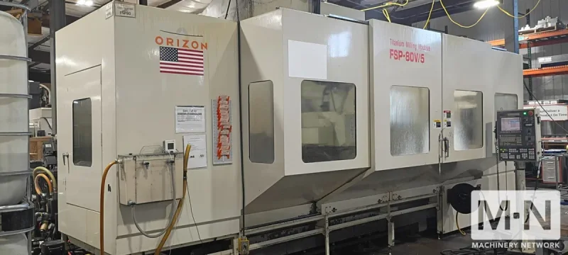 SNK FSP-80V CNC 5-Axis Vertical Machining Center, 2011