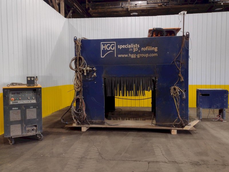 2011 HGG MODEL #RPC-1200 AUTOMATIC BEAM PLASMA CUTTING MACHINE: STOCK #19084