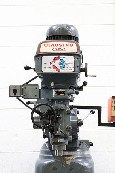 CLAUSING-KONDIA Vertical Milling Machine, Model: FV1