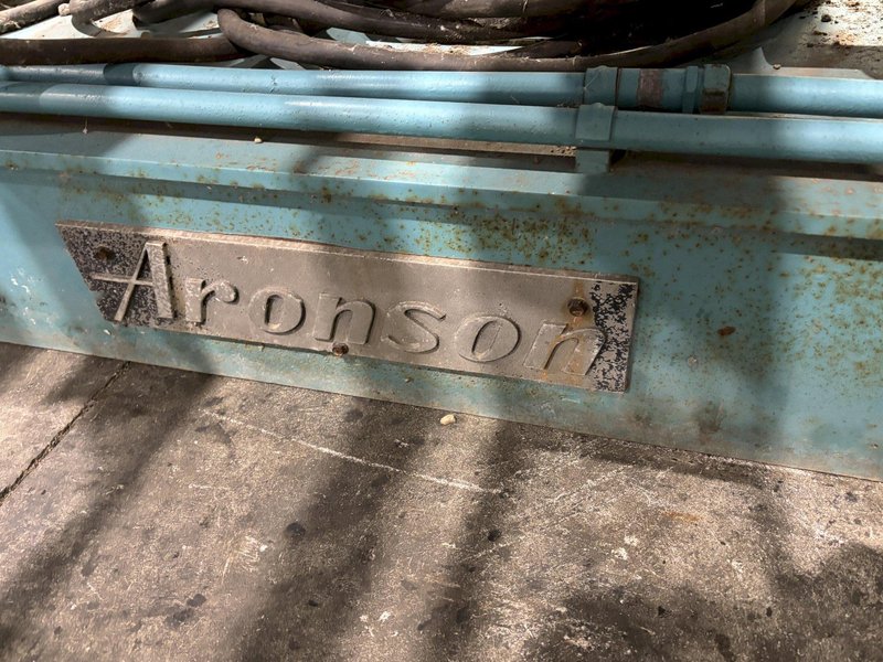 10,000 LBS ARONSON MODEL #WRU10PT WELDING POSITIONER WITH TANK TURNING ROLLS: STOCK #23235