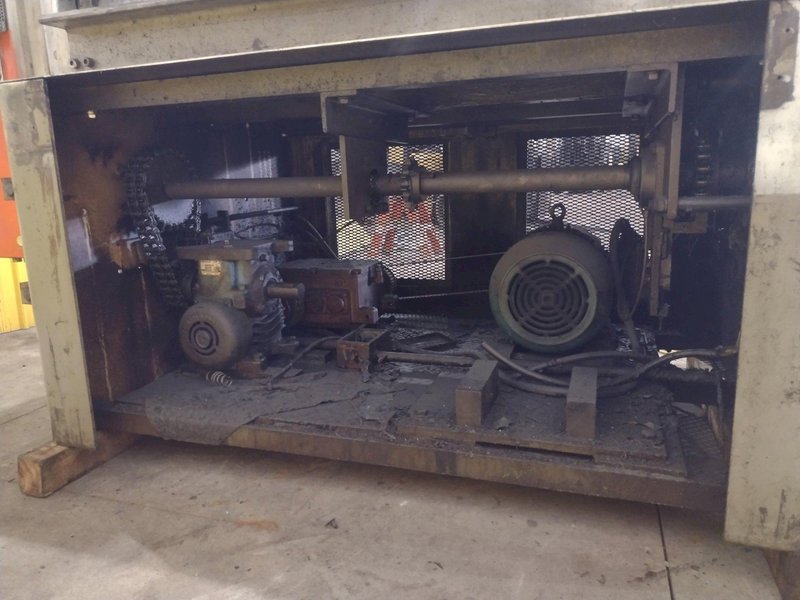 48&quot; x 14 GA ROWE 7 ROLL POWERED COIL STRAGHTENER: STOCK #22749