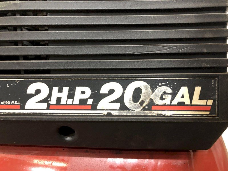 2 HP CRAFTSMAN PORTABLE AIR COMPRESSOR: STOCK #10969