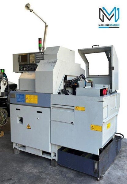 Star SB-16 CNC Swiss Screw Type Automatic Lathe Turning