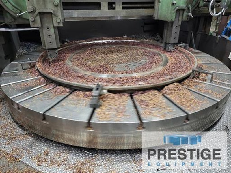 King 144&quot; Vertical Boring Mill