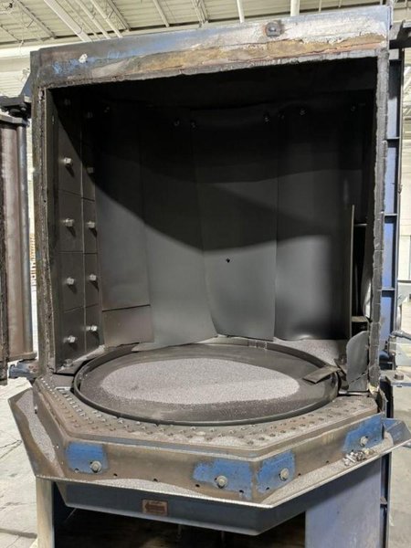 WHEELABRATOR SHOT BLAST TABLE  -  WMT-48 TABLE BLAST