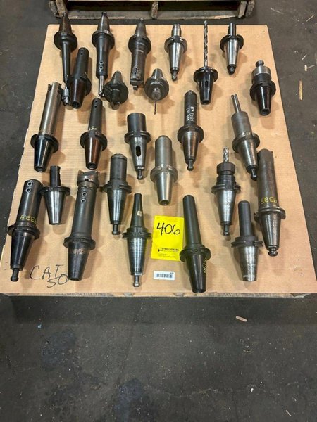 275 CAT 50 TAPER MILLING TOOLS &amp; TOOL HOLDERS: STOCK #22998
