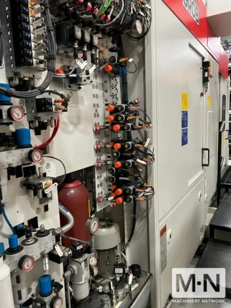 3 x Grob G520 5-axis CNC Vertical Machining Cell with robot/deburr station and integrated pallet FMS