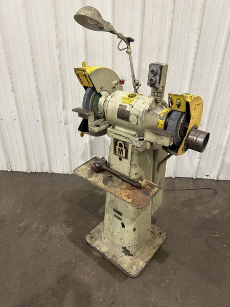 HISEY DOUBLE END PEDESTAL GRINDER: STOCK #78080
