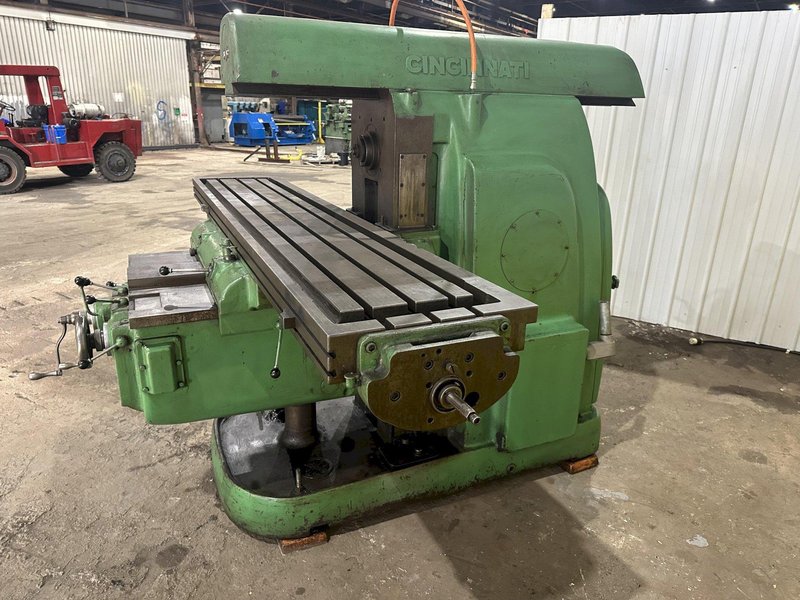 50 HP X 104&quot; X 20&quot; CINCINNATI MODEL #6 HORIZONTAL MILL / MILLING MACHINE: STOCK #19726