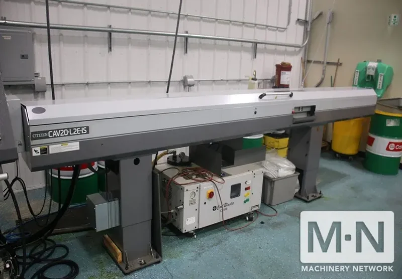 Citizen L20E-2M8 CNC 7-Axis Swiss Lathe, 2015