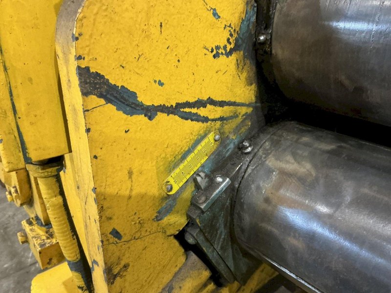 48" x 5/16" WYSONG MODEL #D-48 POWERED PLATE BENDING ROLL: YOBRO #24998