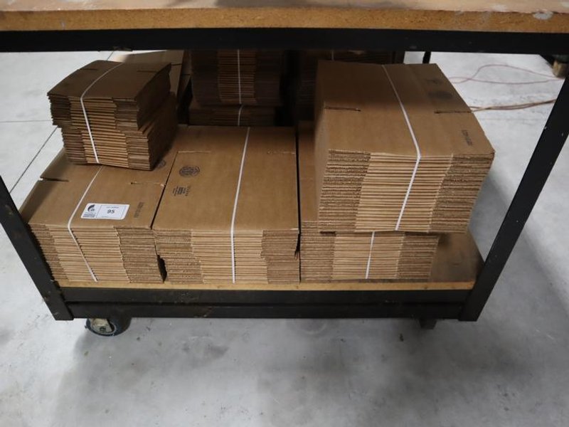 Large Assortment Of Cardboard Boxes- Auction Item