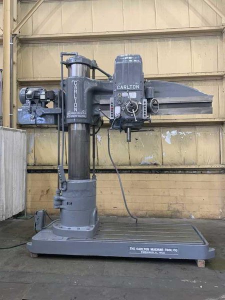 6&#039; X 17&quot; CARLTON MODEL #3-A RADIAL ARM DRILL: STOCK #22070