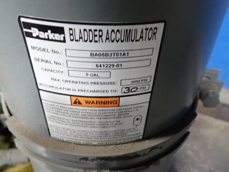 PARKER/NFP 15 HP HYDRAULIC UNIT  -  35V-30-A-1-A-20