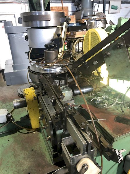 #1015 Kyoei Model SR-15 Micro - Form and Thread Rolling Machine w Sanmei TH1-AV Sems Unit