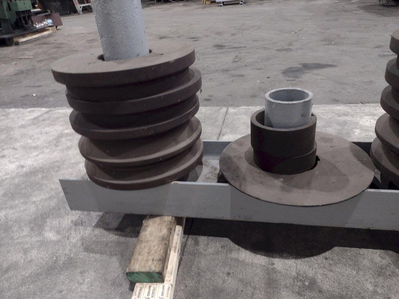 5&quot; X 5&quot; X 1/2&quot; ROUNDO MODEL #R-5-S HYDRAULIC ANGLE ROLL: STOCK #23480