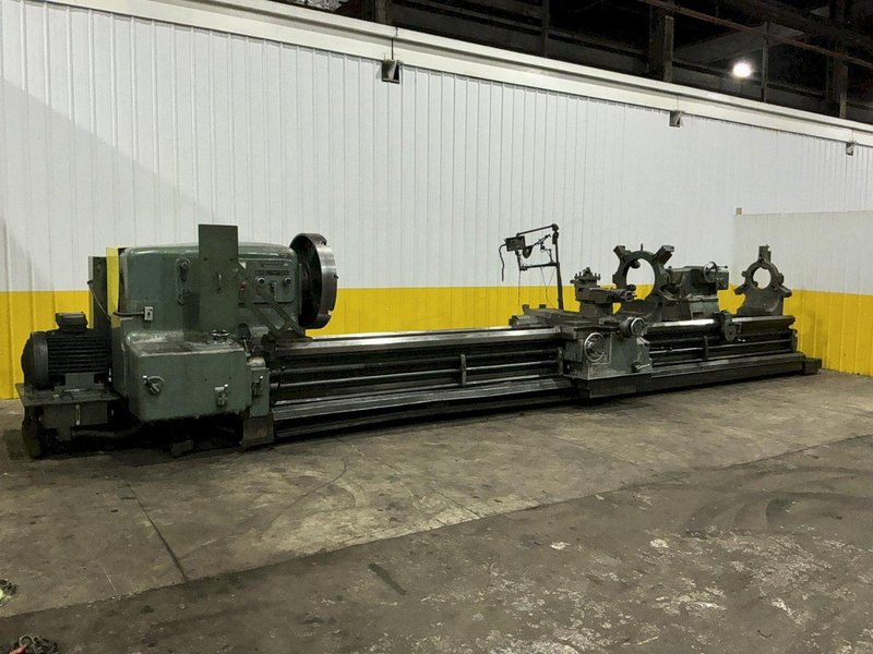 44" X 252" MONARCH MODEL #4025-31X252 HEAVY DUTY ENGINE LATHE: YOBRO #24974