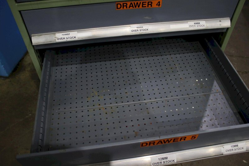 8 DRAWER WATERLOU CABINET: STOCK #76083