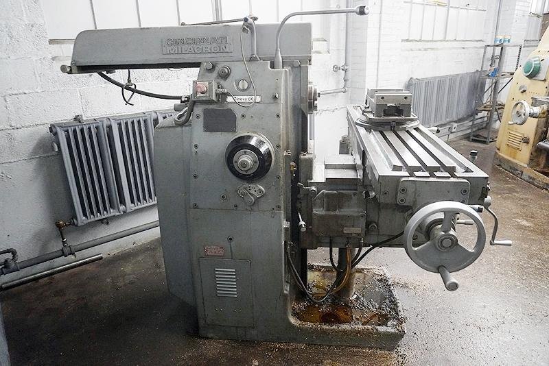 #2 CINCINNATI MILACRON MODEL #DH205-12-PLAIN HORIZONTAL MILL: YOBRO #25928