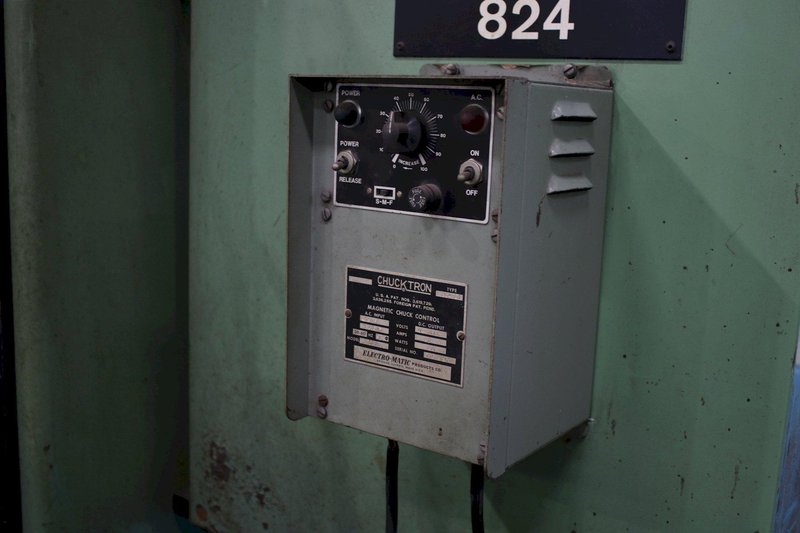 8" X 24" JACOBSON HORIZONTAL SURFACE GRINDER: STOCK #75606