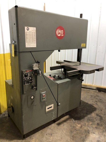 36" GROB MODEL #4V-36 VERTICAL BAND SAW: STOCK #17576
