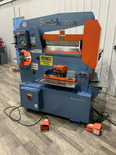 70 TON SCOTCHMAN MODEL # DO70-24M HYDRAULIC IRONWORKER: STOCK #80853