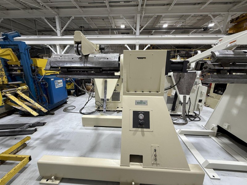 24,000 lbs. x 32&quot; Width Minster Conventional Heavy Duty Servo Coil Feed Line, Model MRH20-38S / MSH30-32-7 / MEF6-32S, Year 2007