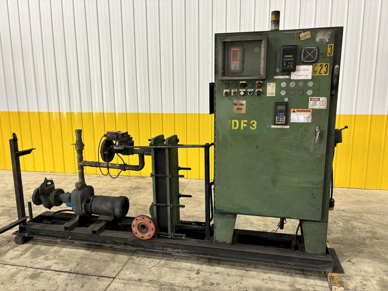 PARKER QUENCH / FILTRATION CONTROLS WITH POLARIS #S15-35 HEAT EXCHANGER: STOCK #21689