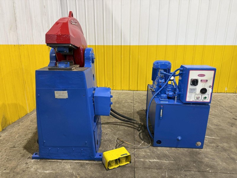 500 TON ESCO MODEL MARK-150 HYDRAULIC CABLE SWAGING PRESS: YOBRO #25199