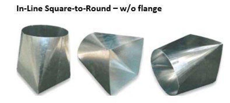 Roper Whitney Square-to-Round Duct Former, Model SR 3016