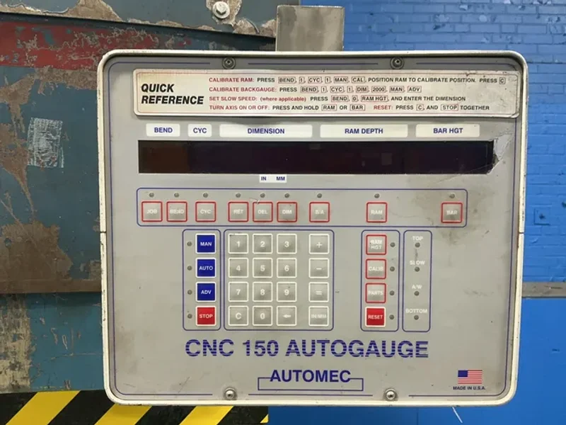 MASTER-FAB 12 FT, 175 TON PRESS BRAKE  -  PAB 175-12