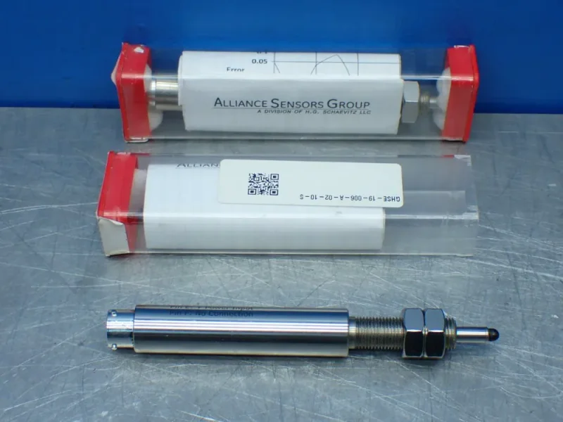 ALLIANCE SENSORS GROUP 2 LINEAR VARIABLE INDUCTIVE TRANSDUCER POSITION SENSORS  -  GHSE-19-006-A-02-10-S