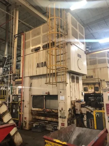 AIDA 330 TON SSDC PRESS, S/N 12903-0665, STOCK# 14010J