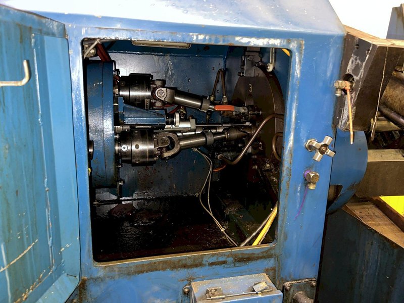 3&quot; KINEFAC MODEL #MC-6-F &quot;KINE-ROLLER&quot; 3-DIE AUTOMATIC THREAD ROLLER THREADER: STOCK #17073