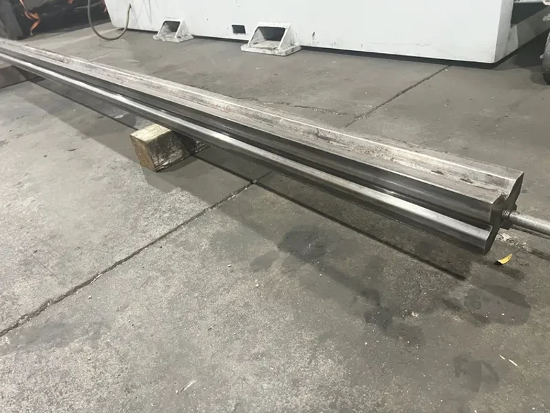 10' flame hardened 4-way die with 3/4", 1", 1-1/2", 2" openings