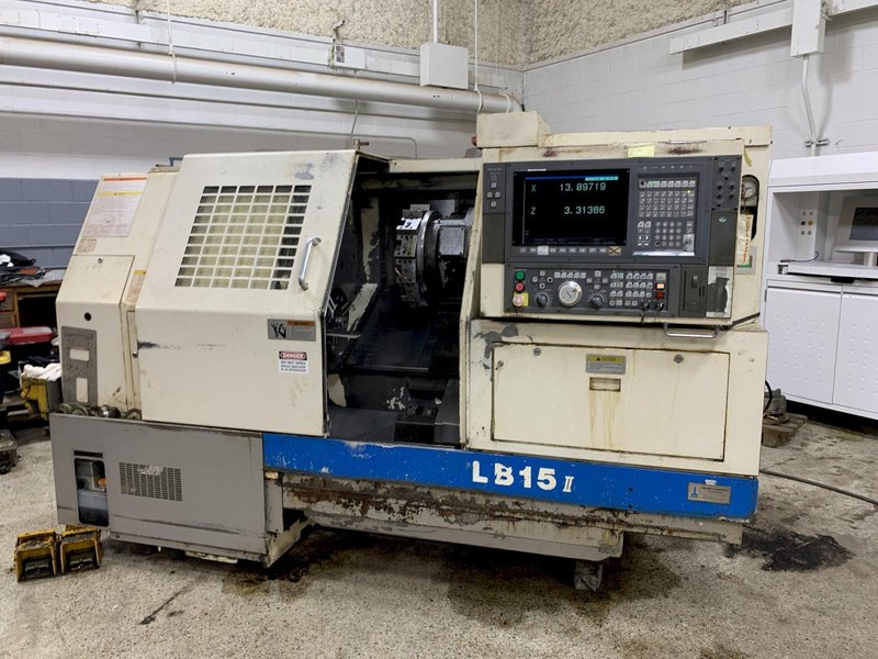 Okuma Model LB15ii "Big Bore" CNC Turning Center, S/N 2489, New Aug 1995.