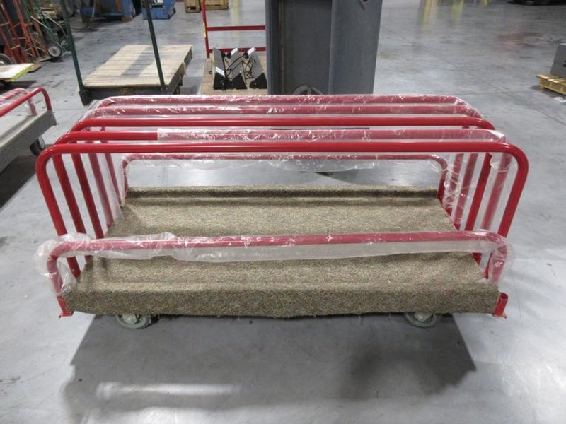 Rolling Panel Cart with Adjustable Dividers- Auction Item