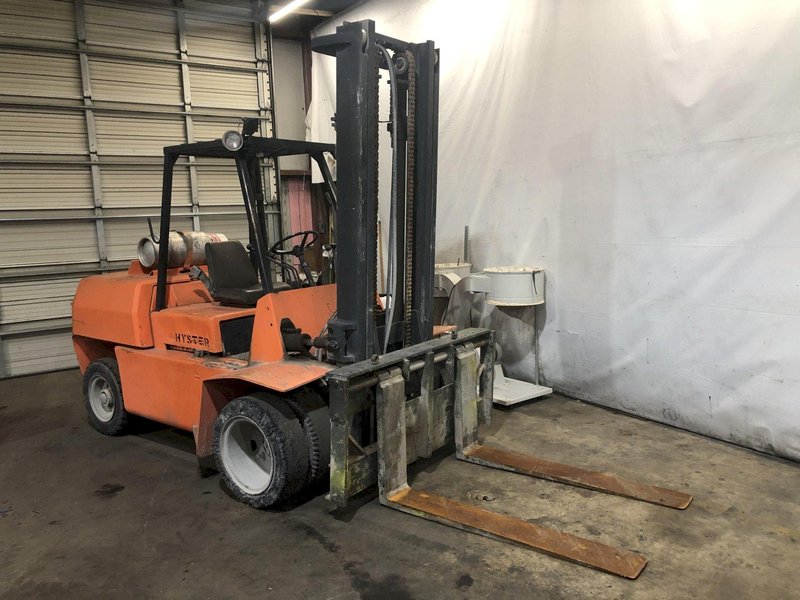 11,100 LB HYSTER MODEL H110X1 PROPANE FORKLIFT: STOCK 13177