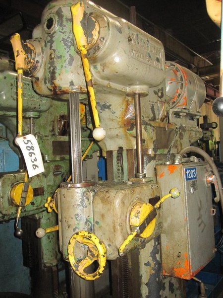 25&#039; CLEEREMAN SINGLE SPINDLE DRILL: STOCK #58636