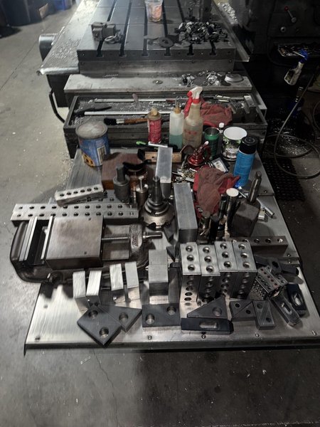 3" DEVLIEG 3H-72 HORIZONTAL BORING MILL. STOCK # 0113926