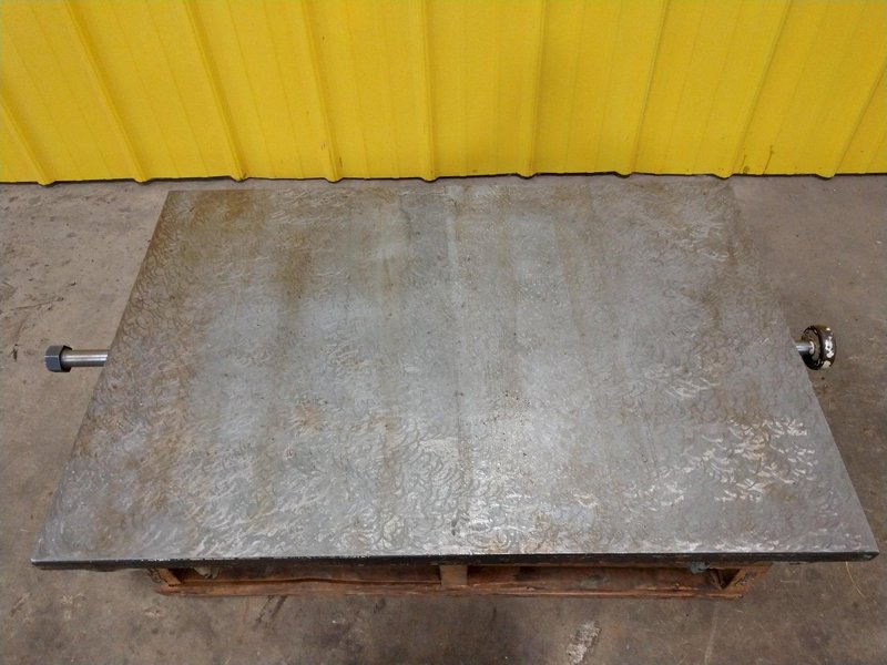 36&quot; X 24&quot; X 7.5&quot; STEEL LAYOUT TABLE: STOCK 13635
