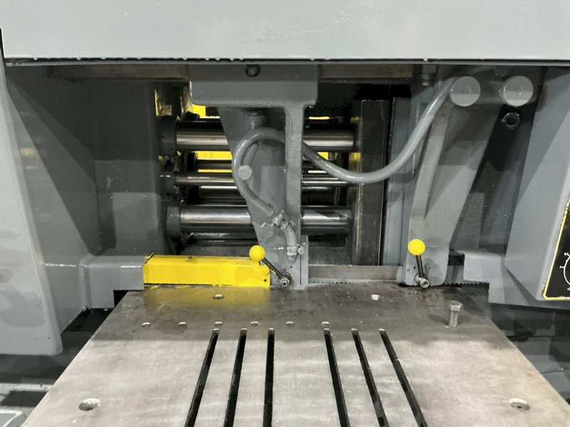 12" X 12" HYD-MECH MODEL #H-12A AUTOMATIC HORIZONTAL BANDSAW: STOCK #23723