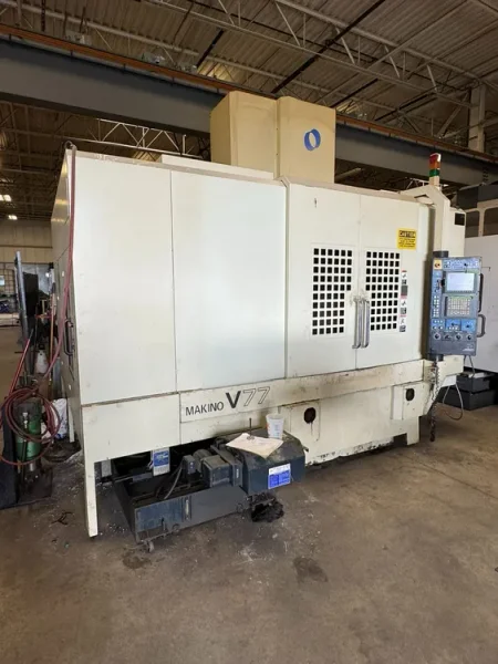 USED 2001 MAKINO MODEL V77 VERTICAL MACHINING CENTER