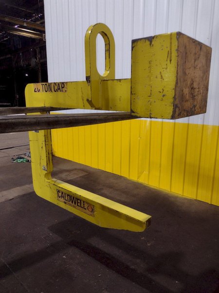 40,000 LB CALDWELL C HOOK COIL LIFTER: STOCK# 3447