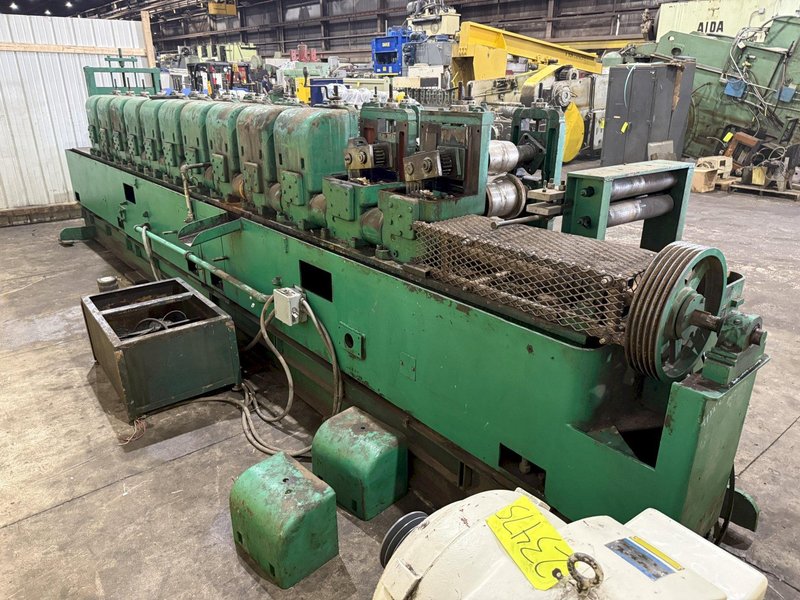 12 STAND X 2.5" YODER MODEL M2-1/2 ROLLFORMER, 18" ROLLSPACE: STOCK 23475