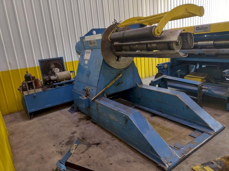 60" x 14 GA X 20,000 LB IOWA PRECISION MODEL #SLR6014-2.5 SLITTING CUT TO LENGTH COIL SLEAR LINE: YOBRO #26015