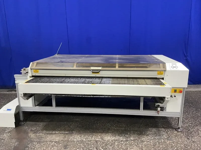 CADCAM TECHNOLOGY 65”X75” CONVEYOR BELT CONVEYOR LASER CUTTER  -  FB 1800 CONVEYOR