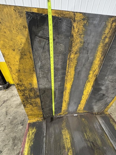 10 TON X 60&quot; X 48&quot; WEST BEND MODEL #CR2000 MOTORIZED COIL UPENDER FLIP ROTATOR: STOCK #22722